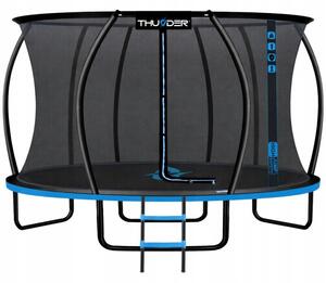 Trampolina ogrodowa THUNDER 14ft 427 cm z siatką i drabinką