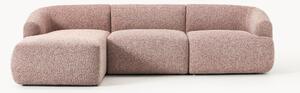 Narożna sofa modułowa Bouclé Sofia (3-osobowa)