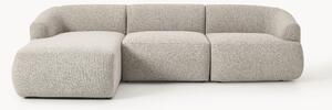Narożna sofa modułowa Bouclé Sofia (3-osobowa)