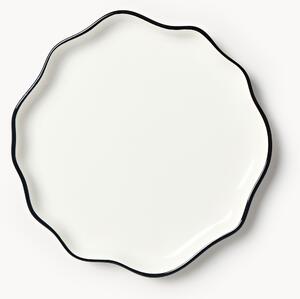 Komplet talerzy dużych z porcelany Bia, 4 elem