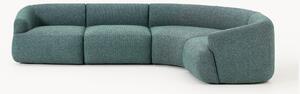 Narożna sofa modułowa Bouclé Sofia (4-osobowa)