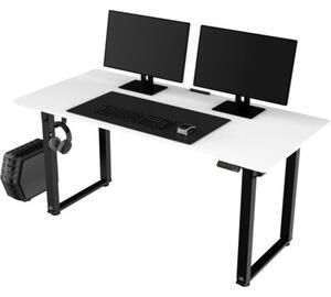 Biurko gamingowe ULTRADESK Uplift Biały