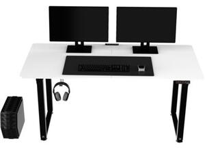 Biurko gamingowe ULTRADESK Uplift Biały