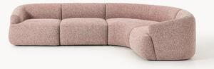Narożna sofa modułowa Bouclé Sofia (4-osobowa)