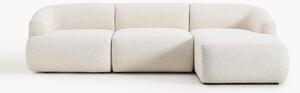Narożna sofa modułowa Bouclé Sofia (3-osobowa)