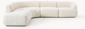 Narożna sofa modułowa Bouclé Sofia (4-osobowa)