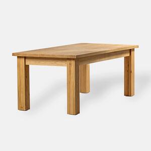 Dębowy stół z litego drewna do jadalni THOR