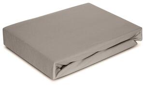 Prześcieradło EUROFIRANY Design 91 Soft z gumką 180 x 200 cm Jasnoszary