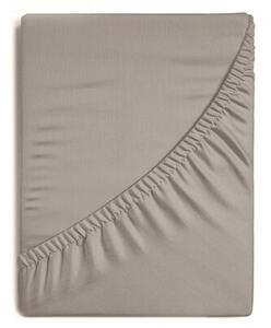 Prześcieradło EUROFIRANY Design 91 Soft z gumką 180 x 200 cm Jasnoszary