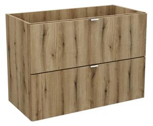 Szafka pod umywalkę NOVA OAK 82-80-2S 80cm dąb coast evoke