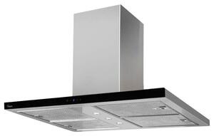 Okap AKPO WK-9 Isla Feniks Glass Slim 90 Inox-czarny