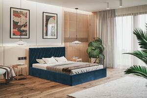 Tapicerowane łóżko 180x200 Rivoli 4X - 36 kolorów