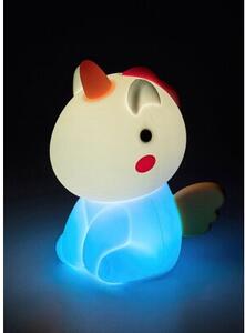 Lampka nocna dziecięca jednorożec LED 0.45W RGB USB ściemnialna bezprzewodowa UNICOO Rabalux