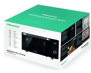 Kuchenka mikrofalowa HISENSE Super Combo H30MOBS10HC 4w1 1000W średnica 31.5 cm pojemność 30L AutoMenu SmartDisplay Czarny