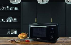 Kuchenka mikrofalowa HISENSE Super Combo H30MOBS10HC 4w1 1000W średnica 31.5 cm pojemność 30L AutoMenu SmartDisplay Czarny
