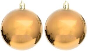 Bombka CHRISTMAS DECORATION 6 cm Złoty (12 sztuk)