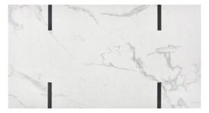 Åawa BLANCA 110x60 biaÅy marmur/czarna