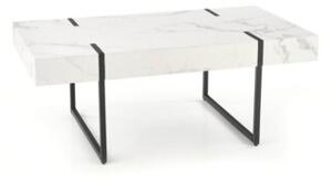 Åawa BLANCA 110x60 biaÅy marmur/czarna