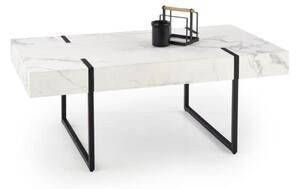 Åawa BLANCA 110x60 biaÅy marmur/czarna
