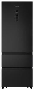 Lodówka HISENSE RT641N4AFE1 3D SkyLine No Frost 200cm Czarna Wi-Fi ConnectLife Metal Tech Cooling