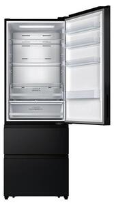 Lodówka HISENSE RT641N4AFE1 3D SkyLine No Frost 200cm Czarna Wi-Fi ConnectLife Metal Tech Cooling