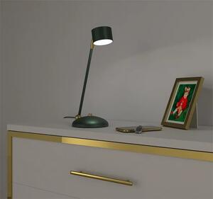 Nowoczesna lampka biurkowa zielono-złota - N021-Circile