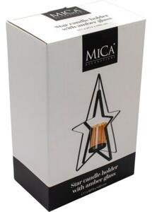 Świecznik stojący MICA 1076492 Czarny