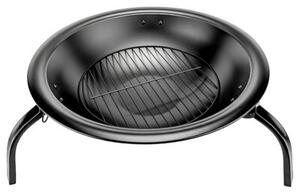 Grill węglowy VELACO VL07-BLACK Czarny