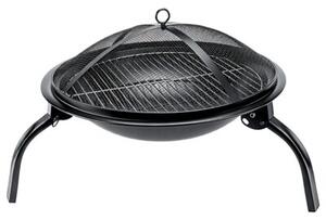 Grill węglowy VELACO VL07-BLACK Czarny