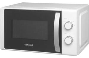 Kuchenka mikrofalowa CONCEPT MT2020WH 700W średnica 25.5 cm pojemność 20L Biały
