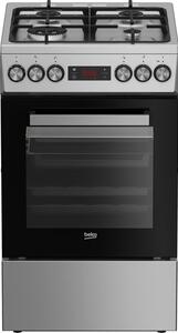 Kuchnia BEKO FSM51331DXDT Pieczenie 3D Grill Termoobieg Wok Czyszczenie parą