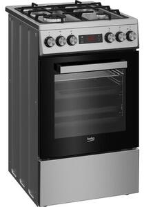 Kuchnia BEKO FSM51331DXDT Pieczenie 3D Grill Termoobieg Wok Czyszczenie parą
