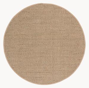 Okrągły dywan z trawy morskiej z krótkim włosiem Natural Fibers