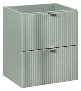 Szafka pod umywalkę LINE REED GREEN D 82-50-2S zielona