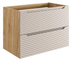Szafka pod umywalkę OCEAN BEIGE 82-80-2S 80cm dąb olejowany/