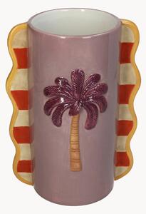Ręcznie malowany wazon Palm Tree, W 23 cm