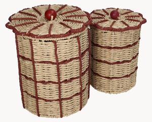 Komplet koszy do przechowywania Aina, 2 elem
