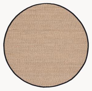 Okrągły dywan z trawy morskiej z krótkim włosiem Natural Fibers