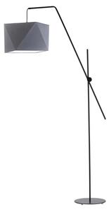 Lampa stojąca podłogowa przegubowa regulowana z abażurem diament MODERN