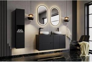 Szafka pod umywalkę NOVA BLACK 82-50-2S 50cm czarna