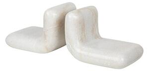 Tom Dixon - Stone Bookends 2 pcs. Rzeźba White