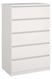 Biała komoda 77x121x50 cm Naia – Tvilum