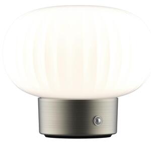 Polux LED Ściemnialna dotykowa lampa stołowa LATTE LED/1,8W/5V USB 2000 mAh chrom/biały SA2225