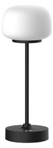 Polux LED Ściemnialna dotykowa lampa stołowa RIMINI LED/2W/5V USB 2000 mAh czarny/biały SA2227