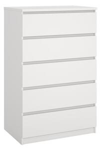 Biała komoda 77x121x50 cm Naia – Tvilum