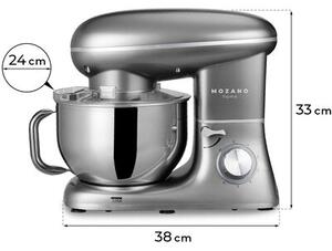 Robot kuchenny planetarny MOZANO Rob 01 2000W Szary
