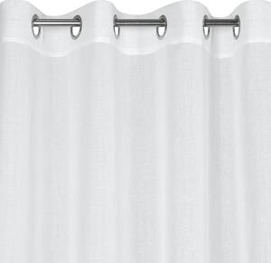 Firana gotowa EUROFIRANY Margo 140 x 250 cm BiaÅy