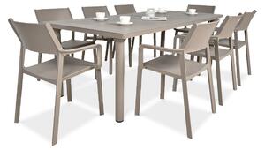 Zestaw ogrodowy Nardi TRILL/LIBECCIO 160-220cm 8+1 Tortora