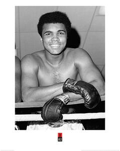 Druk artystyczny Muhammad Ali - Smile