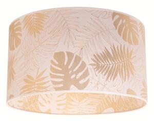 Duolla Duolla - Lampa sufitowa ARECA 1xE27/40W/230V śr. 45 cm mosiądz/biała DU80399